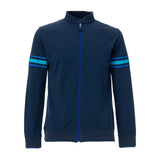 BRASSARD MARINE カーディガン ネイビー ブラサード腕章デザイン 勝負服モチーフ シルクスクリーン コットン 日本製 限定215枚 CL by C.ルメール horse racing inspired Made in Japan