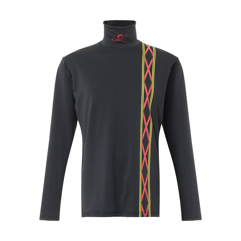 日本製・316枚限定 SUNDAY HIGH NECK｜サンデーレーシングの勝負服カラーをデザインしたブラック長袖ハイネック｜CL by C.ルメール