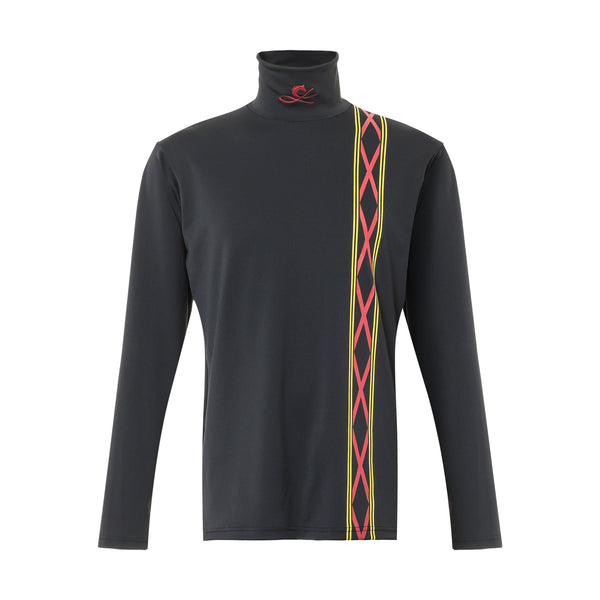 日本製・316枚限定 SUNDAY HIGH NECK｜サンデーレーシングの勝負服カラーをデザインしたブラック長袖ハイネック｜CL by C.ルメール