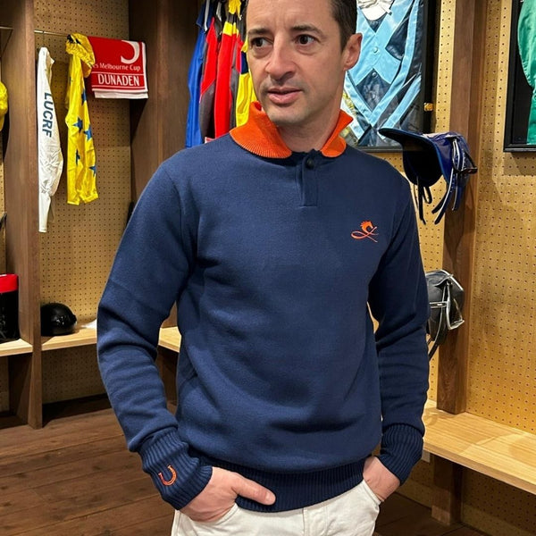 FER A CHEVAL（橙）セーター