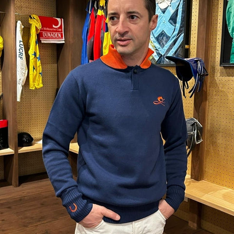 FER A CHEVAL（橙）セーター