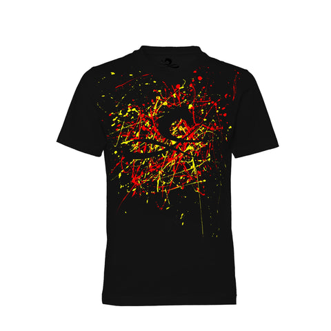 サンデーレーシングとのパートナーシップから生まれた316枚限定「BETA SUNDAY」VネックTシャツ｜勝負服の黒・赤・黄と尾花龍一氏デザインのルメール騎手ロゴ｜CL by C.ルメール