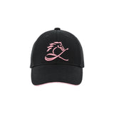 PINK HORSE キャップ ブラック ピンクホースロゴ刺繍 コットンキャップ 日本製 限定215個 CL by C.ルメール horse racing inspired Made in Japan